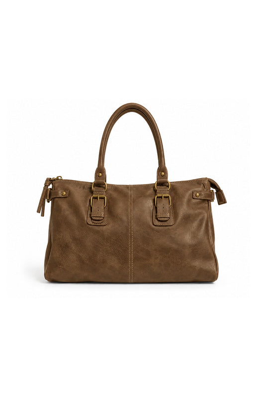 Buckle detail shoulder bag | Subdued