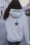 1FT - GREY WHITE PINK BLUE