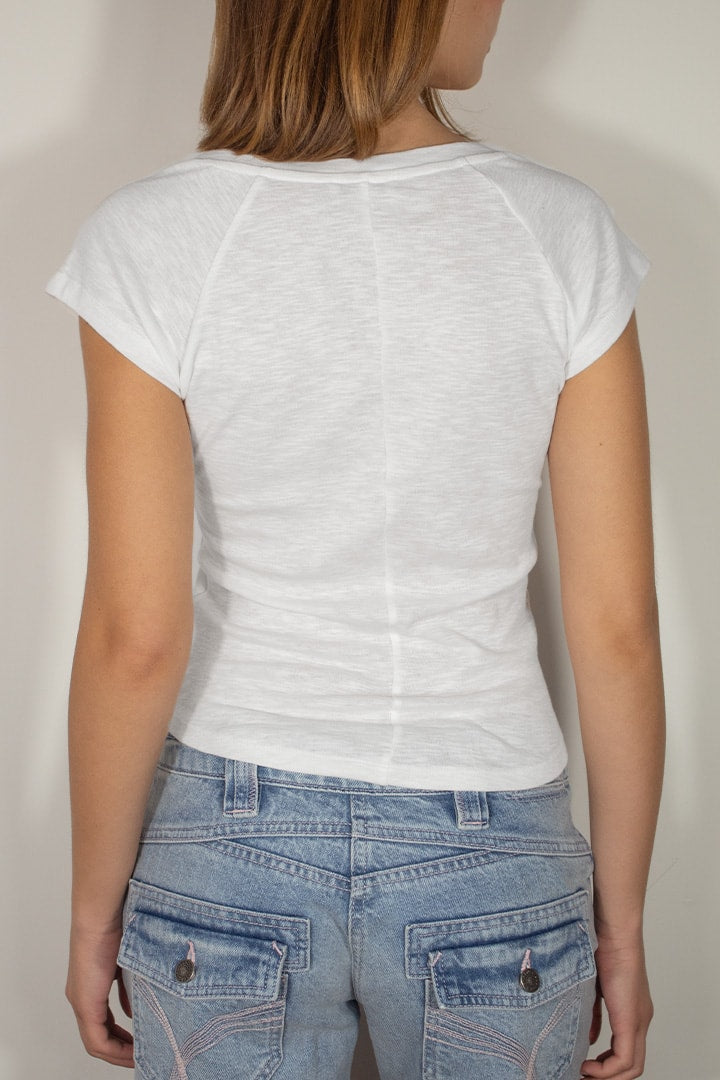 V-neck T-shirt | Subdued