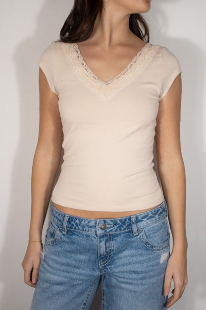 Lace T-shirt | Subdued