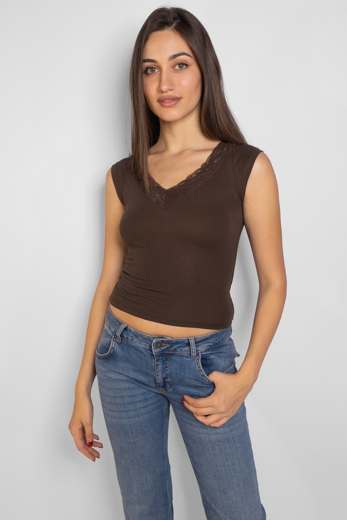 Lace T-shirt | Subdued