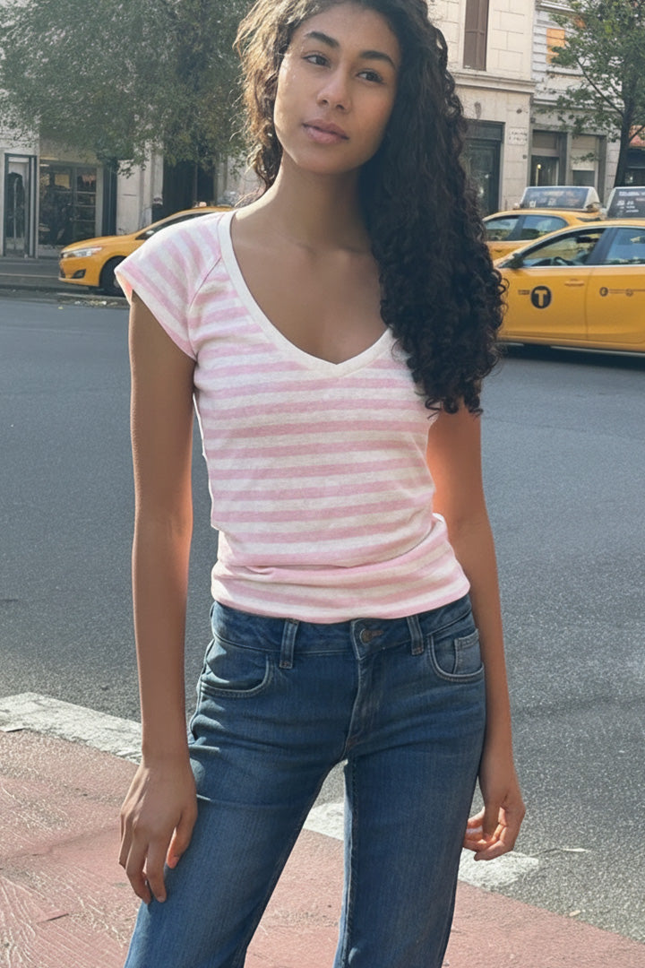 Striped T-shirt | Subdued