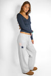 1FT - GREY WHITE PINK BLUE