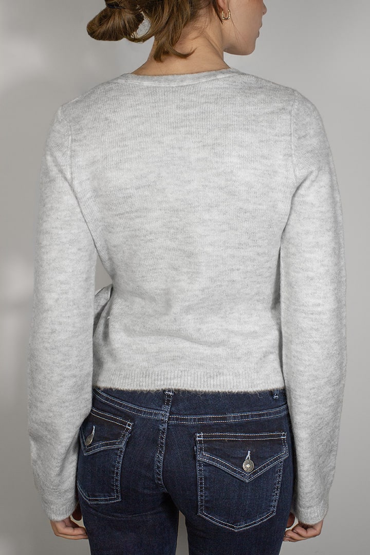 Wrap cardigan | Subdued