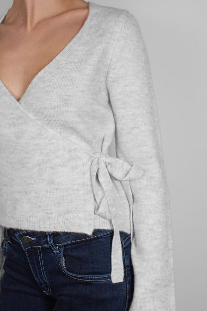 Wrap cardigan | Subdued