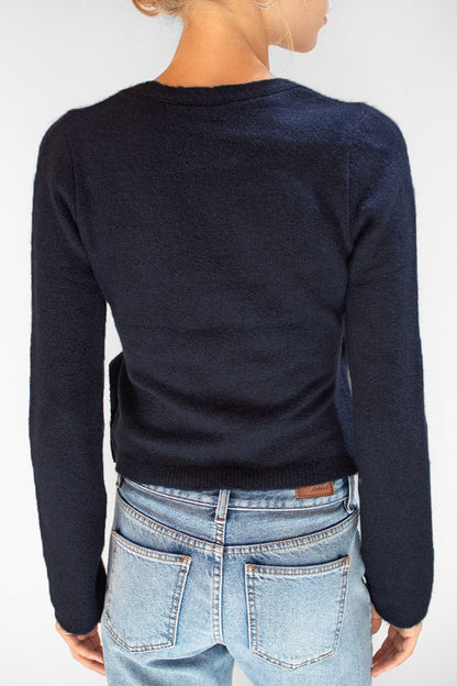 Wrap cardigan | Subdued