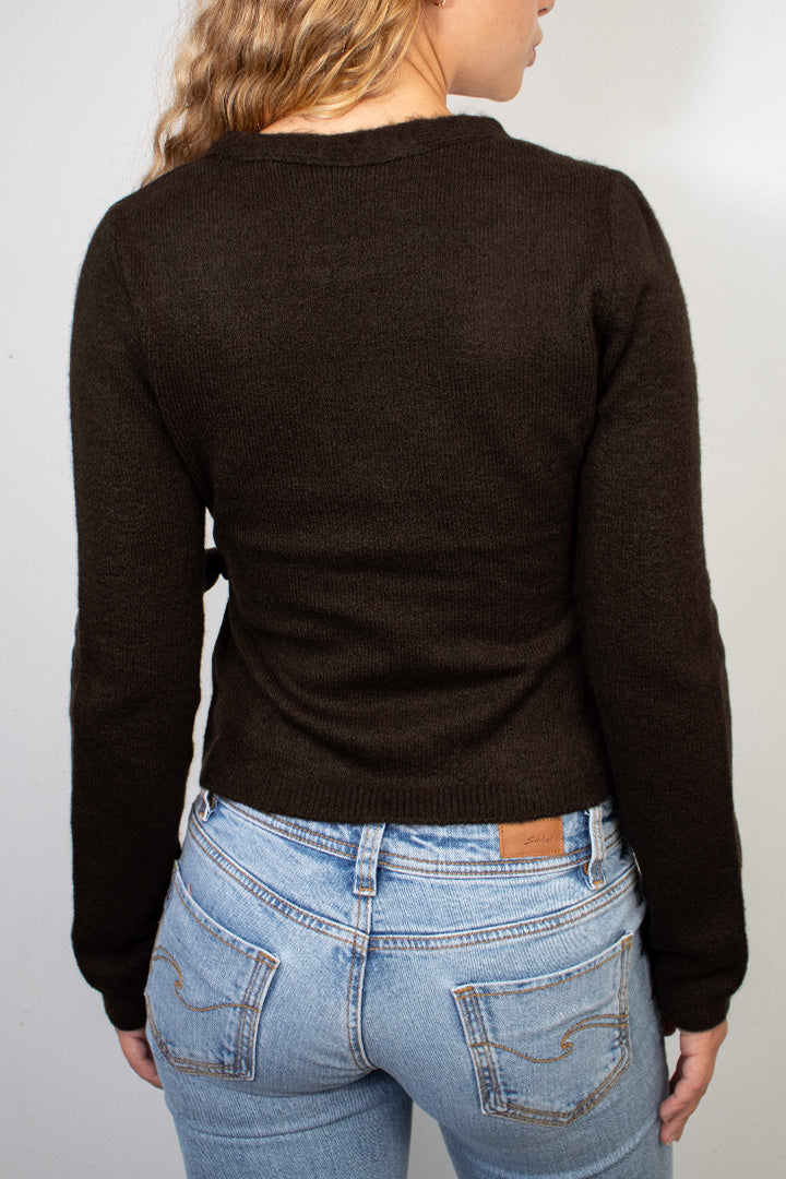 Wrap cardigan | Subdued
