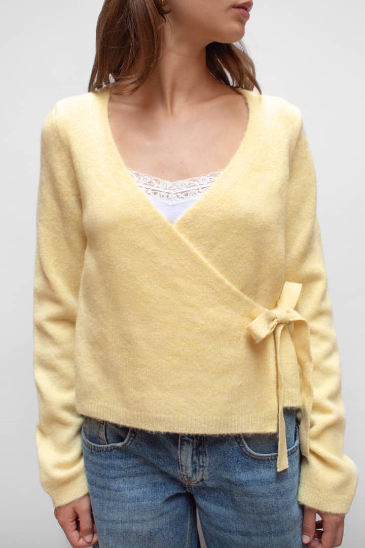 Wrap cardigan | Subdued