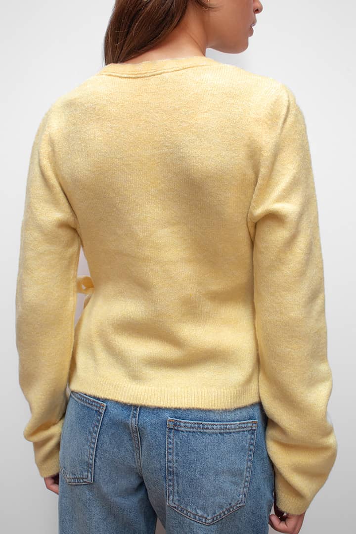 Wrap cardigan | Subdued