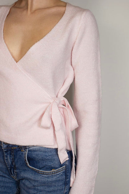 Wrap cardigan | Subdued