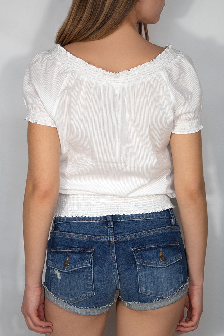 Boat neck shirt | Subdued