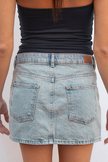 Low waist skirt | Subdued