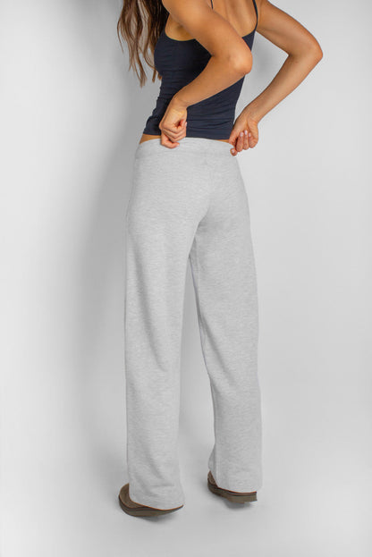 Wide leg joggers | Subdued