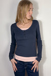 863 - BLUE PINK