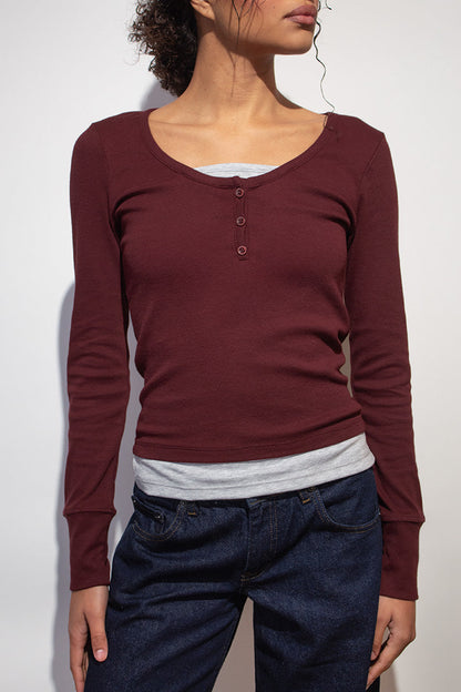Long-sleeved T-shirt | Subdued
