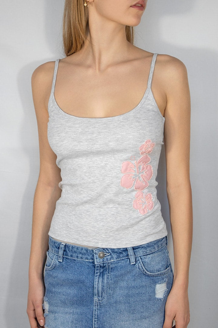 Round neck top | Subdued