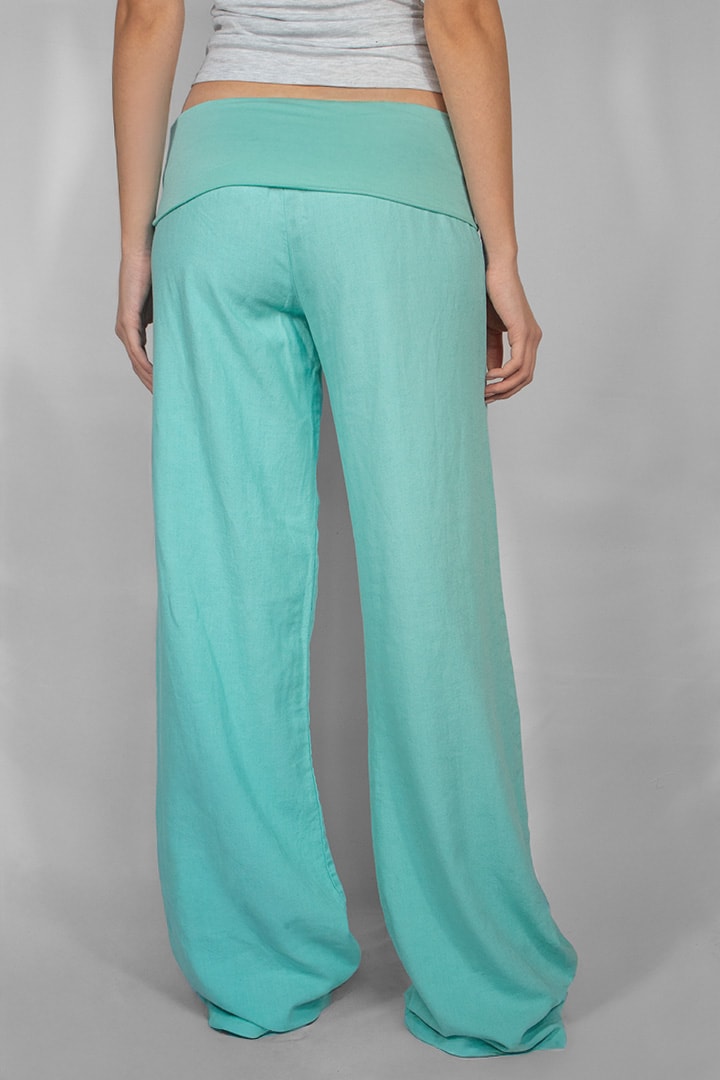 Waistband palazzo pants | Subdued