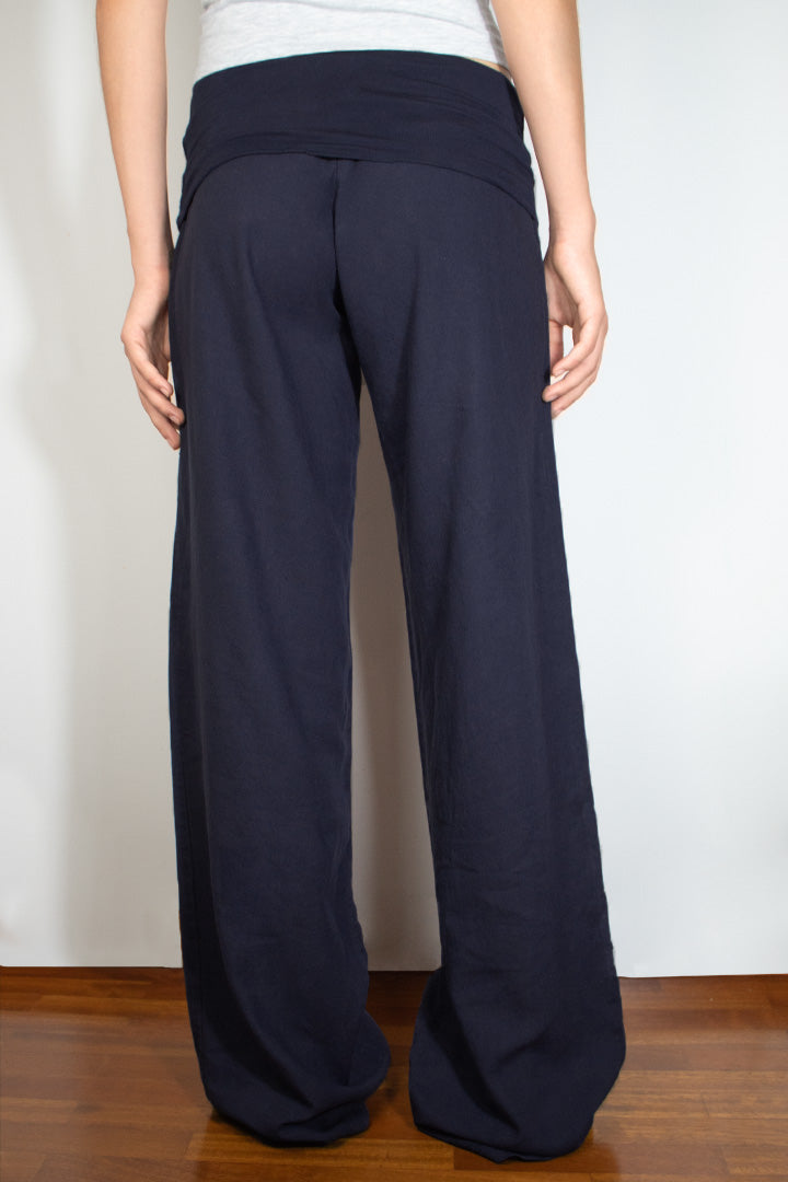 Waistband palazzo pants | Subdued