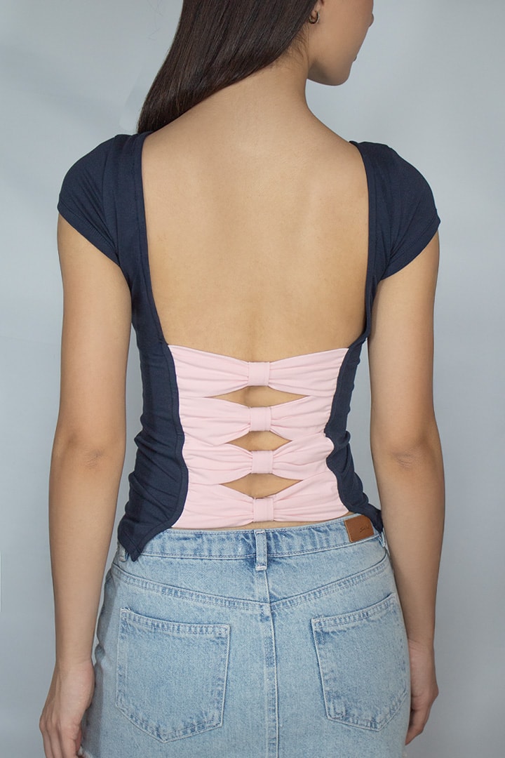 Bows T-shirt | Subdued