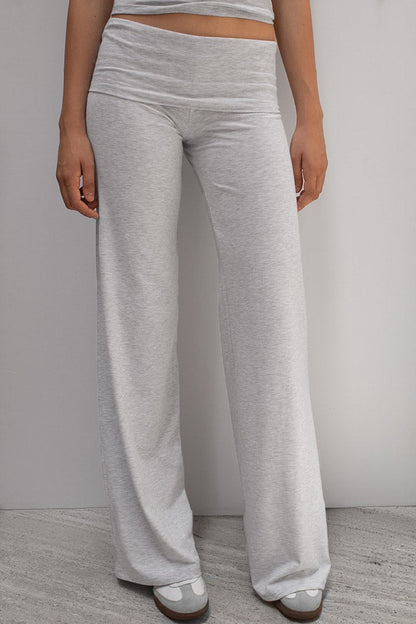 Cuffed pants with wings | Subdued