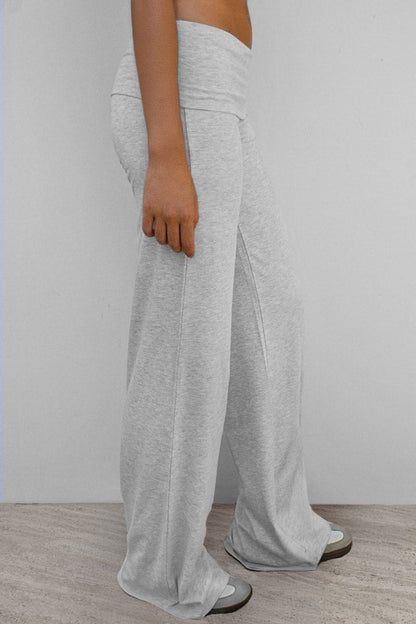 Cuffed pants with wings | Subdued