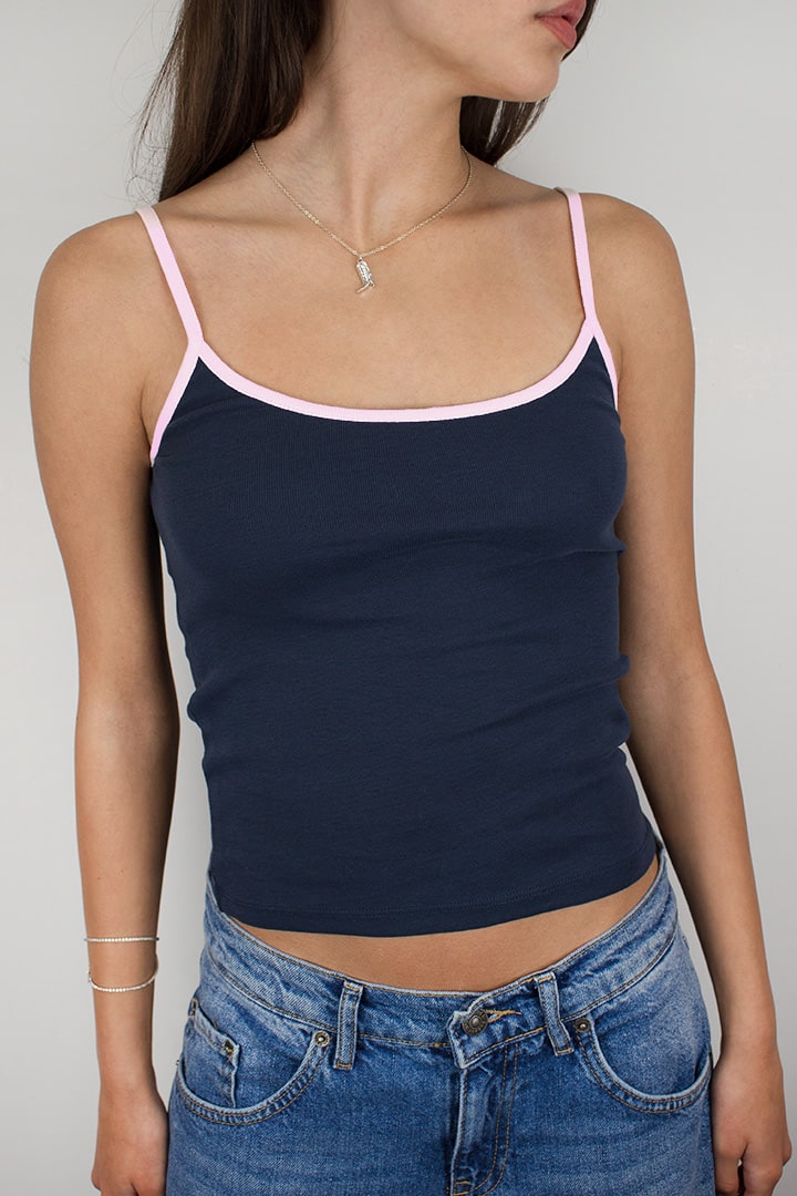 Scoop neck top | Subdued