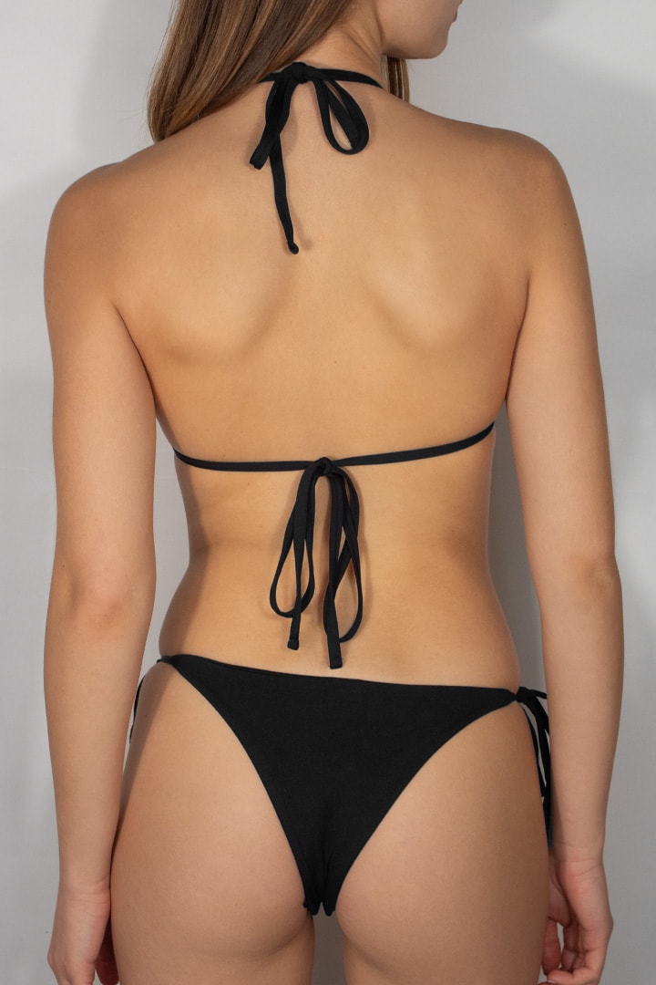 Beaded bikini top | Subdued