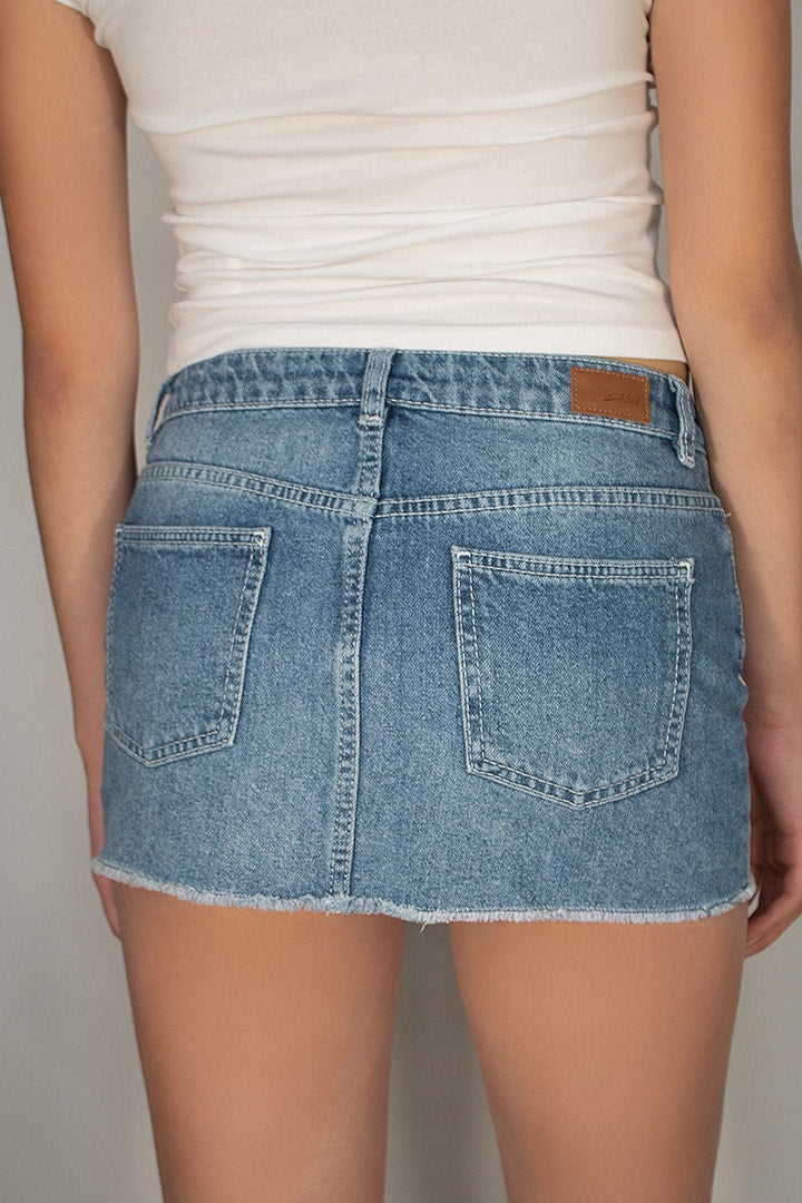 Low waist skirt | Subdued