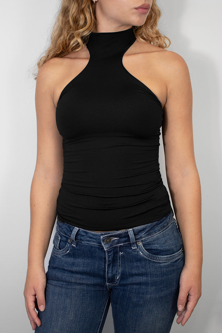 Sleeveless top | Subdued