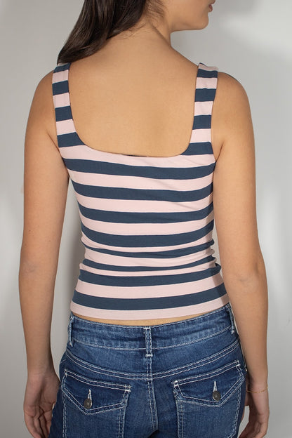 Square neck top | Subdued