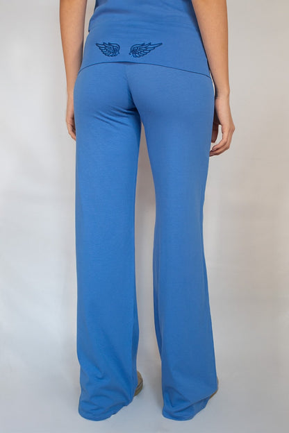 Cuffed pants with wings | Subdued