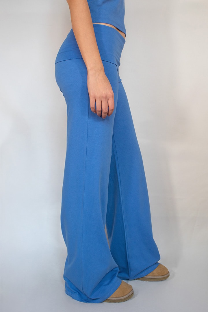 Cuffed pants with wings | Subdued