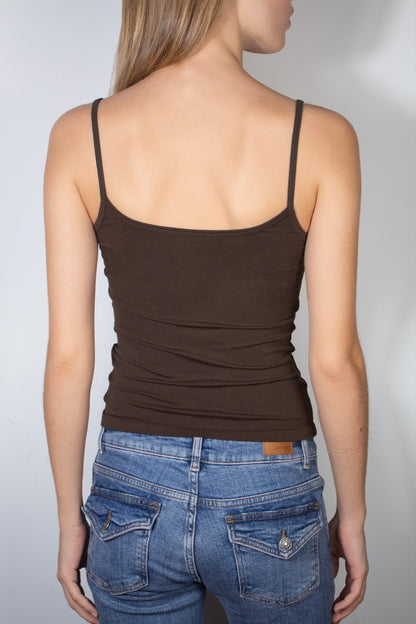 Scoop neckline top | Subdued