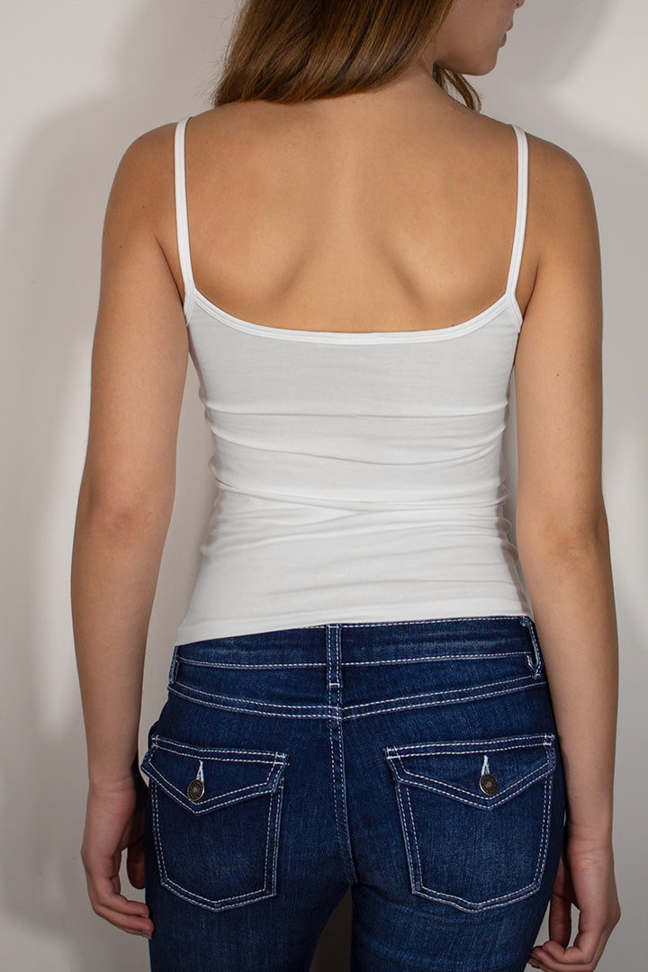 Scoop neckline top | Subdued