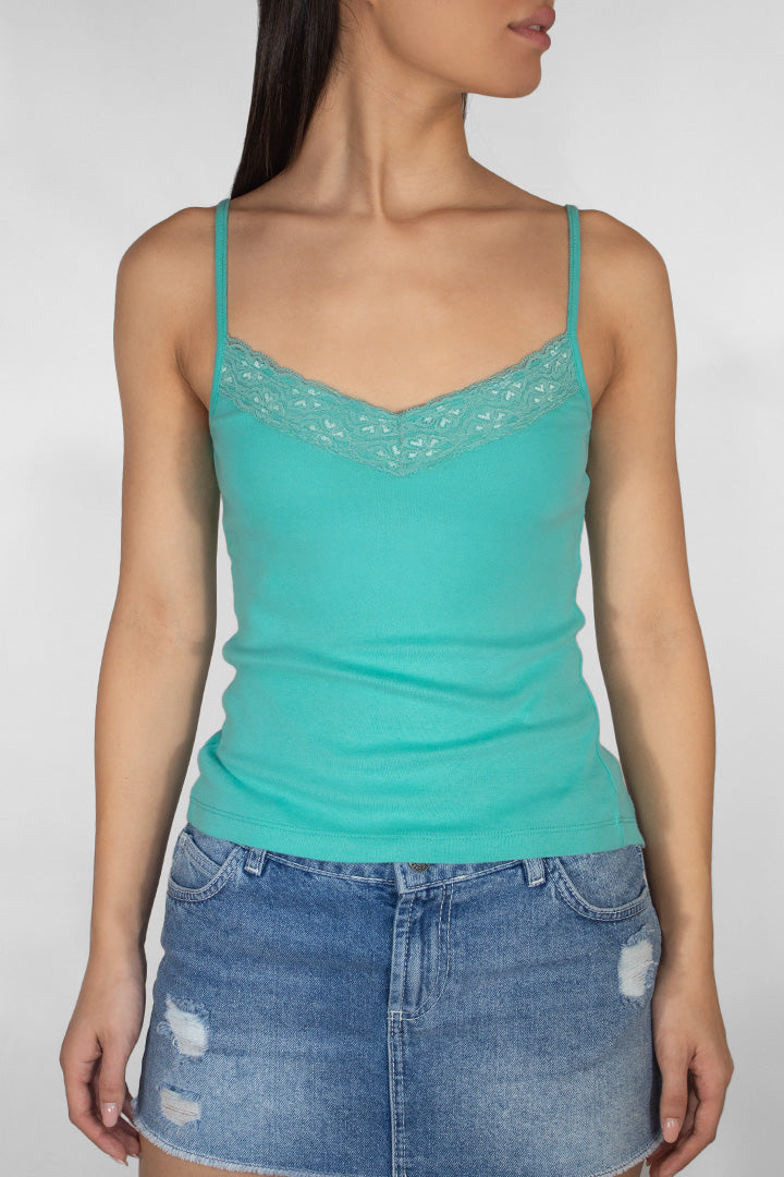 Lace tank top | Subdued
