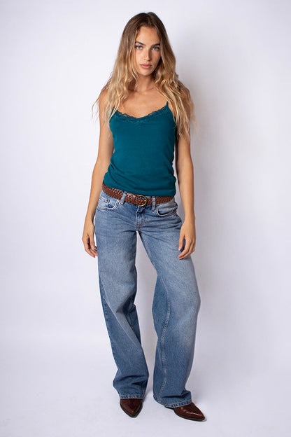 Lace tank top | Subdued