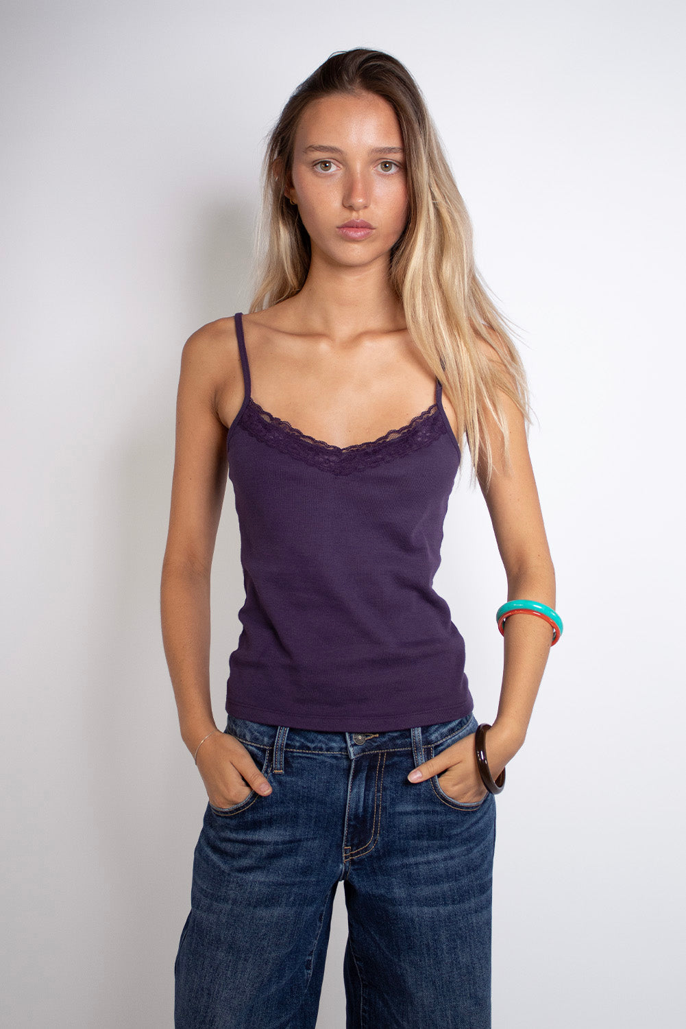 Lace tank top | Subdued