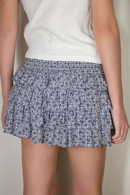 Mini ruffle skort | Subdued