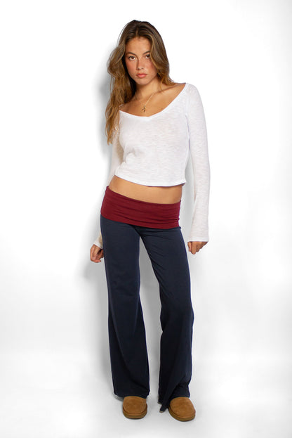 Wide-leg pants | Subdued