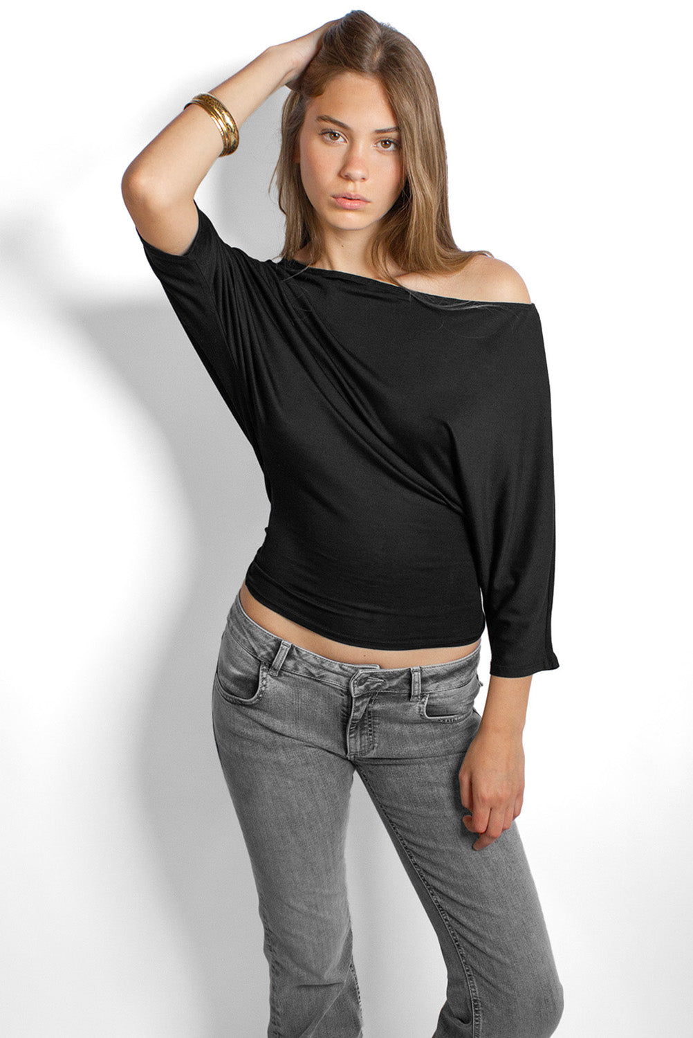 Asymmetric t-shirt | Subdued