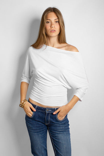 Asymmetric t-shirt | Subdued