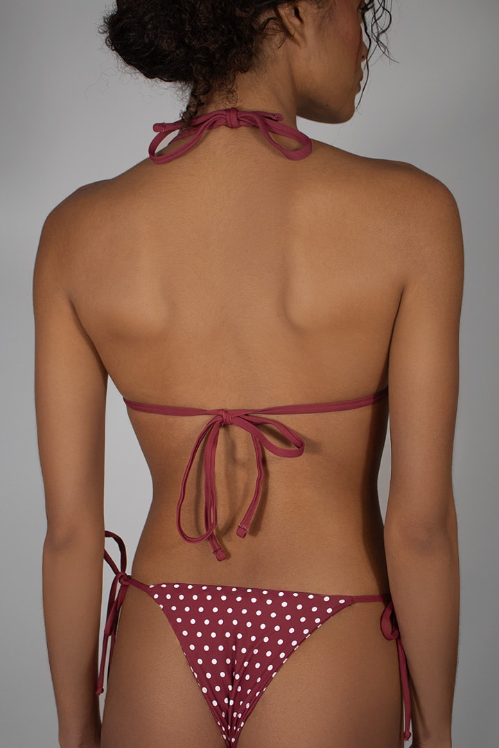 Triangle bikini top | Subdued