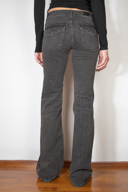 Low waist flared jeans | Subdued