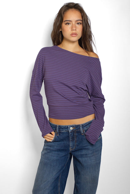 Asymmetrical T-shirt | Subdued