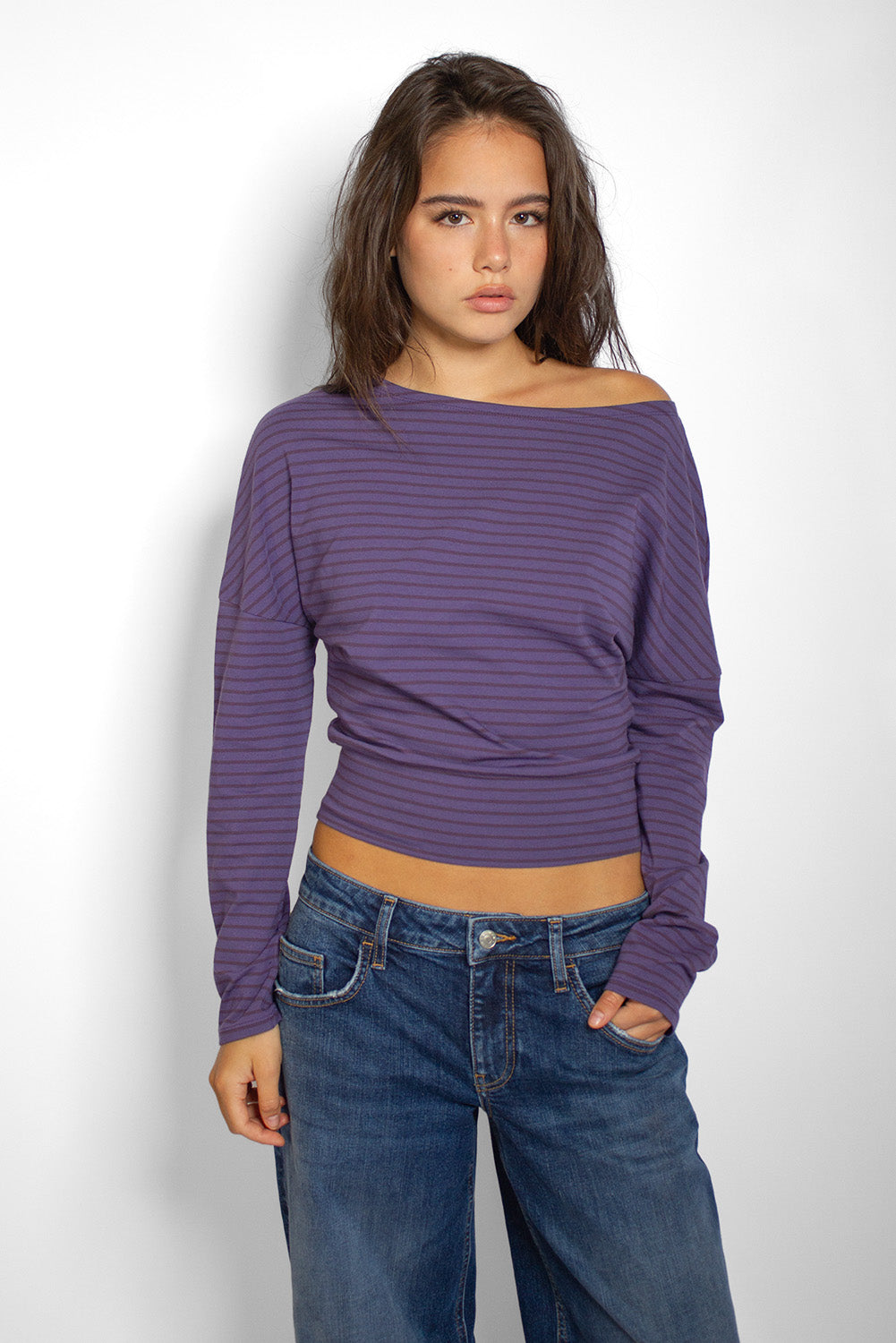 Asymmetrical T-shirt | Subdued