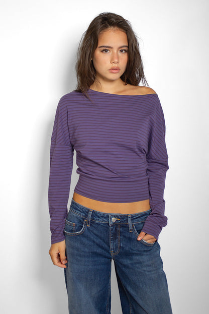 Asymmetrical T-shirt | Subdued