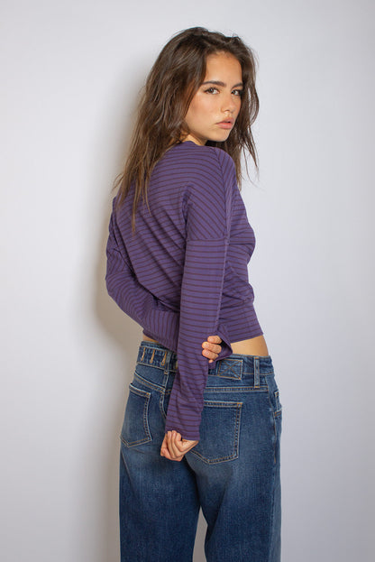 Asymmetrical T-shirt | Subdued