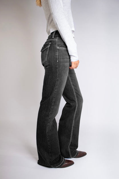 Low-Waist Flared Jeans | Subdued