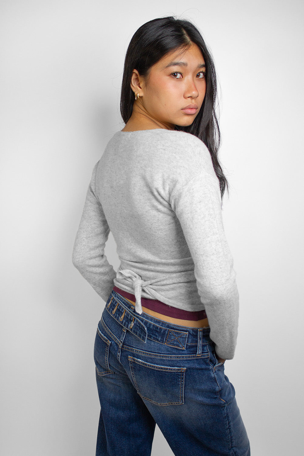 Wrap cardigan | Subdued