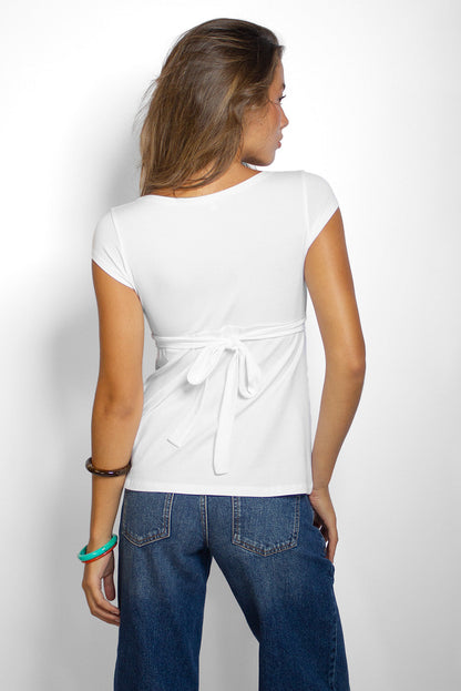 V-neck T-shirt | Subdued